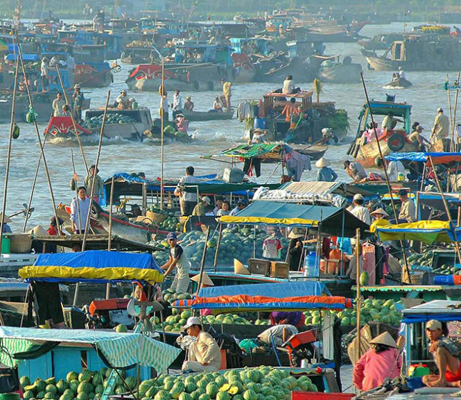 Quảng bá chợ nổi Tiền Giang bằng hình ảnh.... Thái Lan