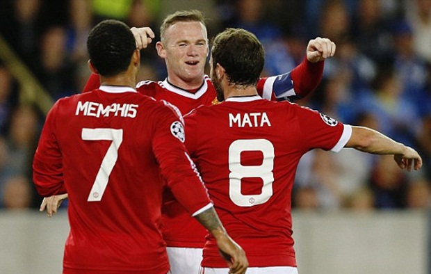Club Brugge 0-4 Manchester United: Van Gaal khích tướng, Rooney rực sáng trên đất Bỉ