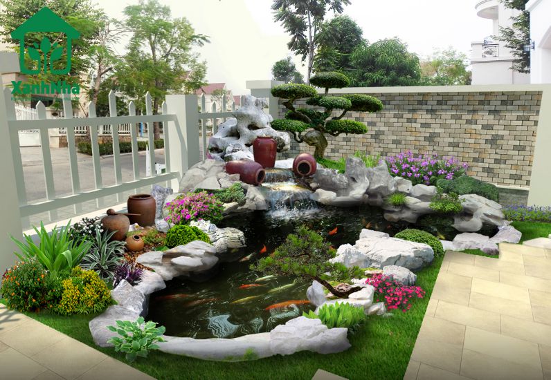mẫu sân vườn đẹp