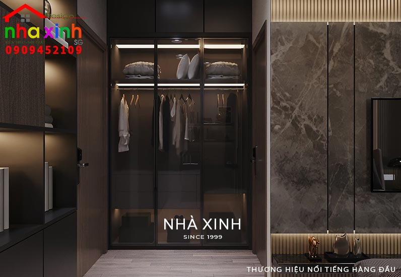 Phòng ngủ có tủ đồ đẹp