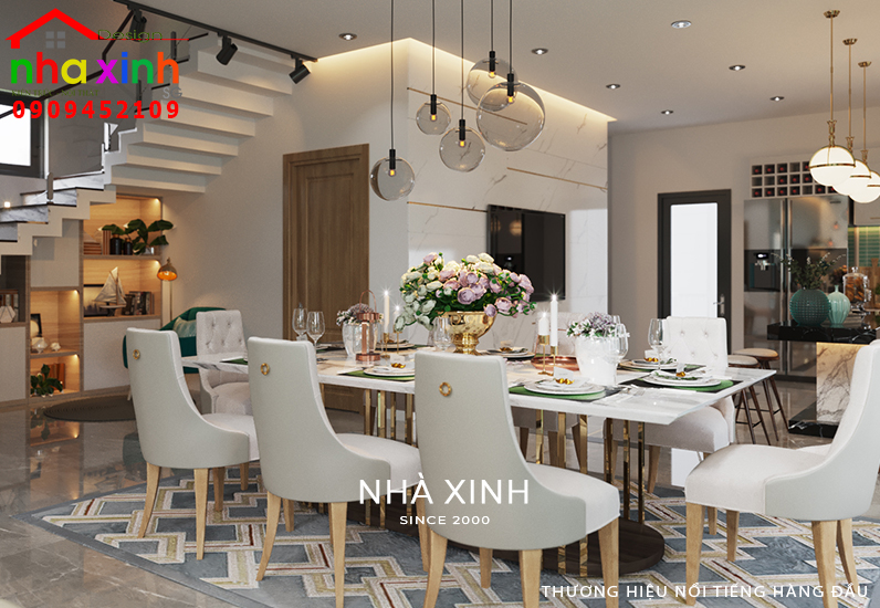 Thiết kế nội thất phòng bếp đẹp