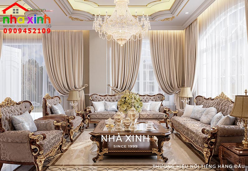 Sofa phòng khách cao cấp