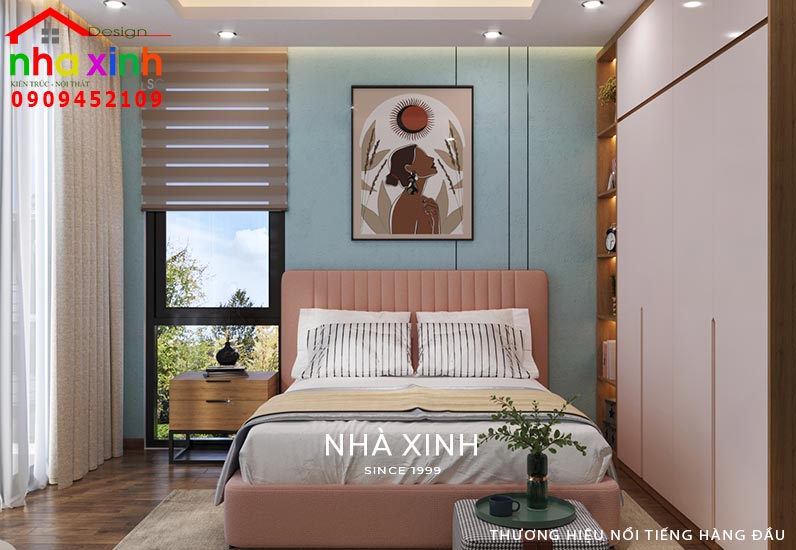 Thiết kế phòng ngủ con gái lớn đẹp