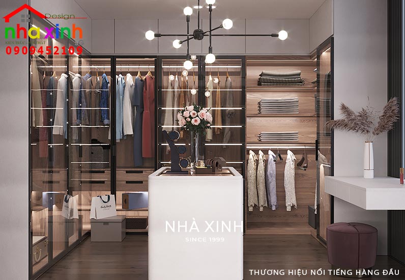 Thiết kế tủ đồ trong phòng ngủ đẹp