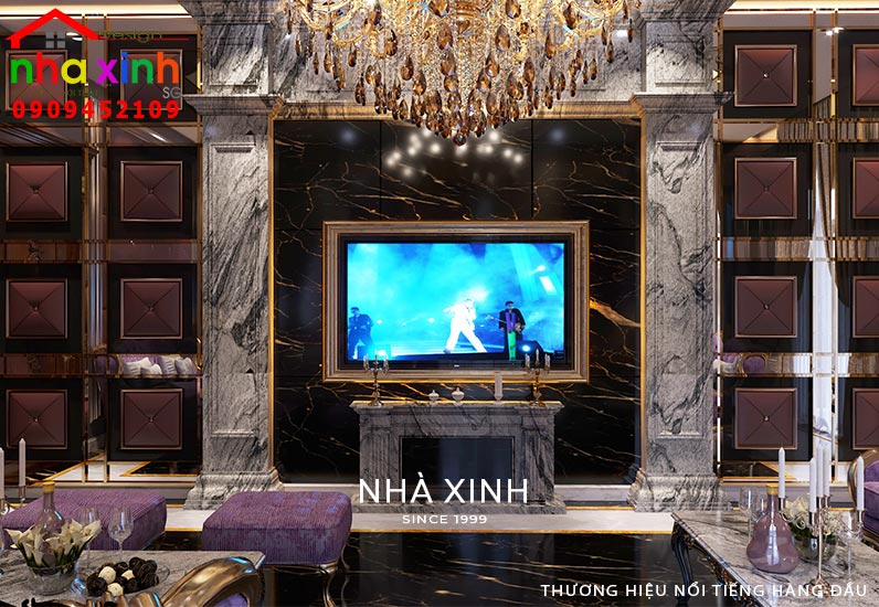 Thiết kế nội thất phòng karaoke