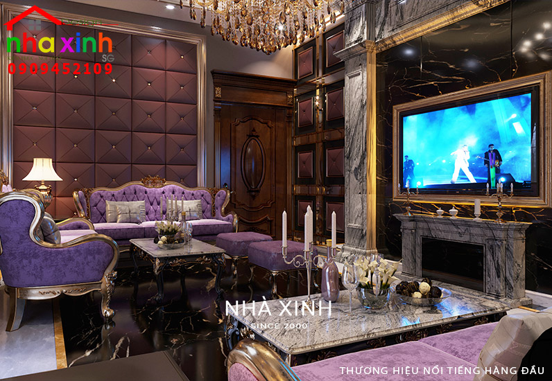 Thiết kế nội thất phòng karaoke