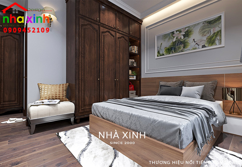 Thiết kế phòng ngủ theo xu hướng trang nhã, đơn giản