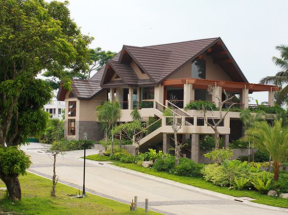 Thiết kế biệt thự kiểu mái Thái