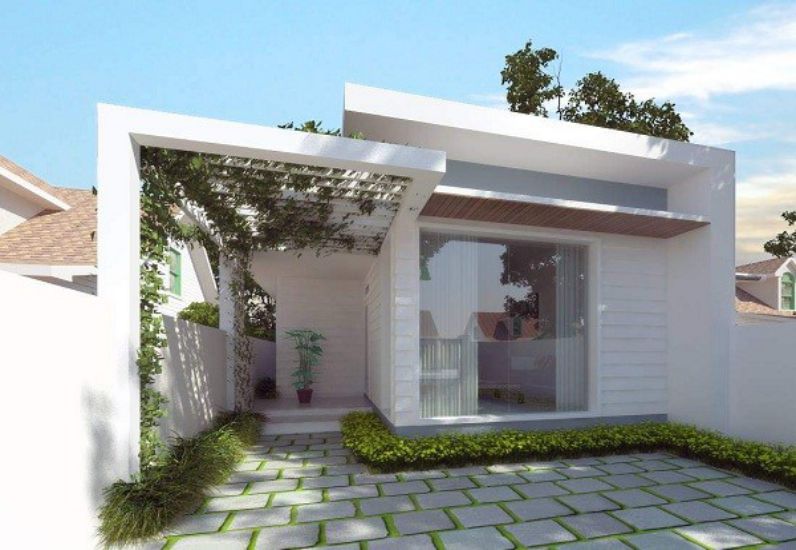 Mẫu nhà cấp 4 đẹpở nông thôn với chi phí 100 triệu