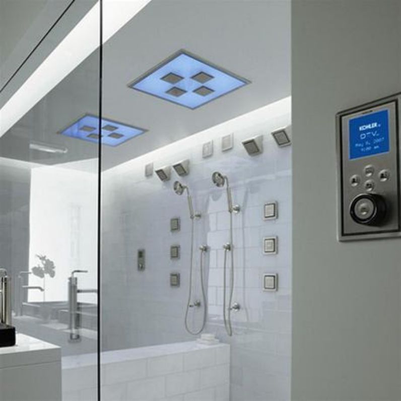 Thiết kế phòng tắm tương lai với công nghệ hiện đại