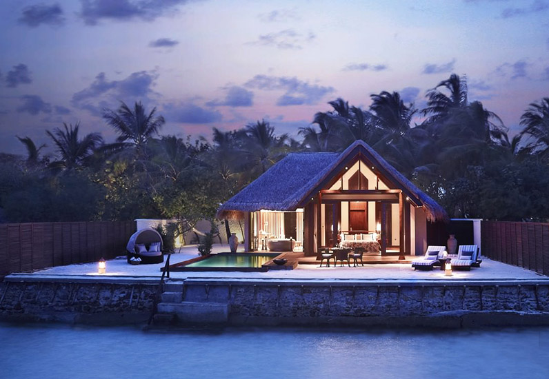 Khu nghỉ dưỡng đẹp trên đảo Maldives xinh đẹp 