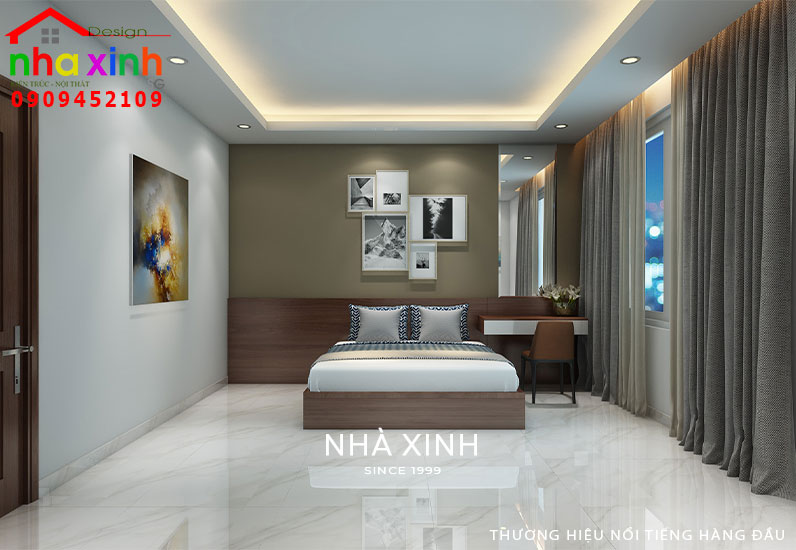 Thiết kế nội thất không gian phòng ngủ 4