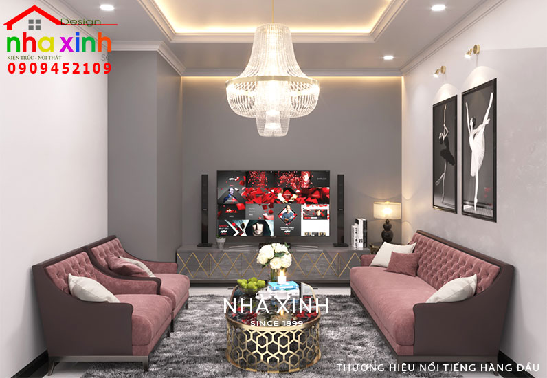 Không gian phòng sinh hoạt lầu 2