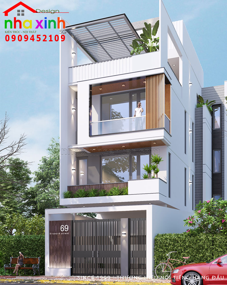 Khám phá về mẫu thiết kế nhà phố đẹp 3 tầng hiện đại
