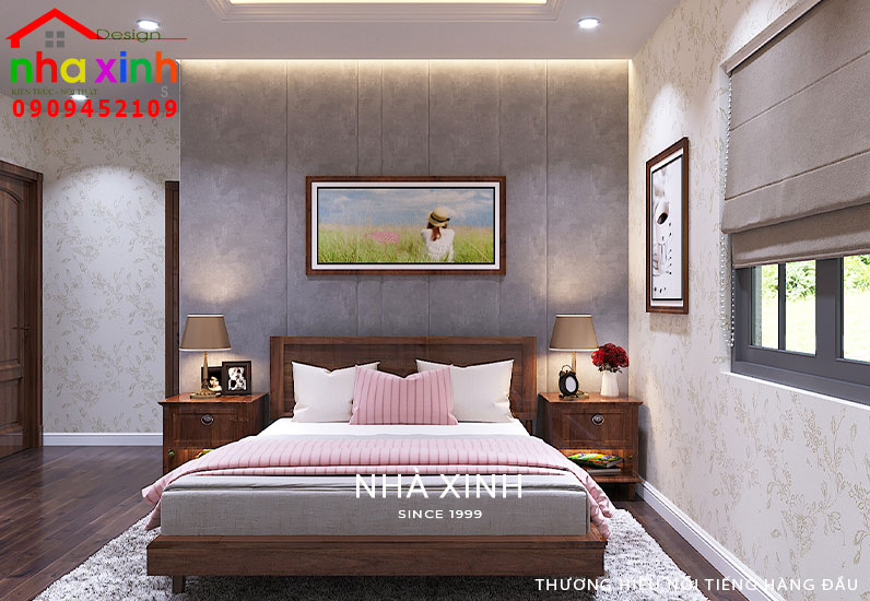 Thiết kế phòng ngủ con gái + WC