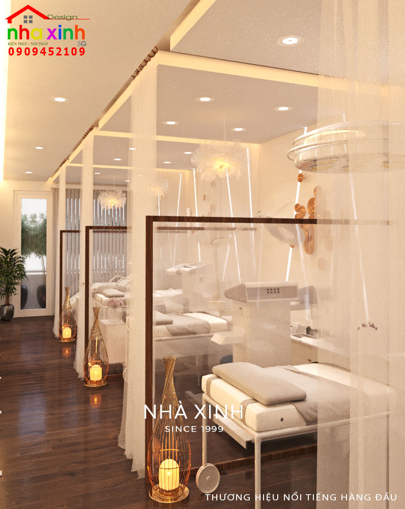 Nội thất không gian phòng spa đẹp