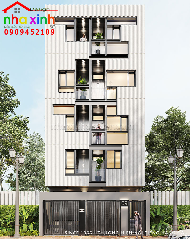 Tổng quan về thiết kế nhà phố 4 tầng kiến trúc độc đáo