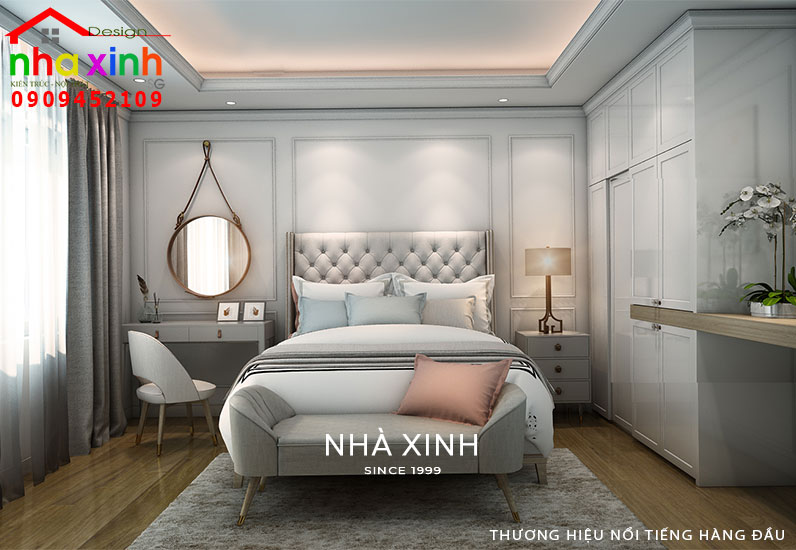 Thiết kế nội thất phòng ngủ 2 đẹp