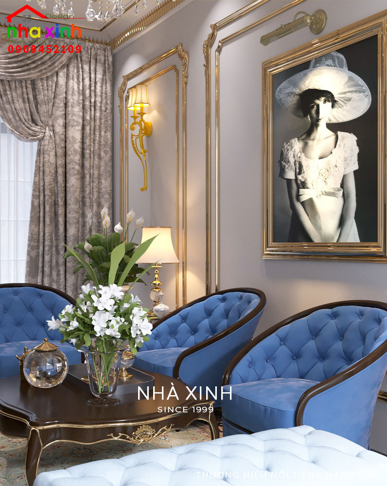 Mẫu nội thất không gian phòng sinh hoạt chung đẹp