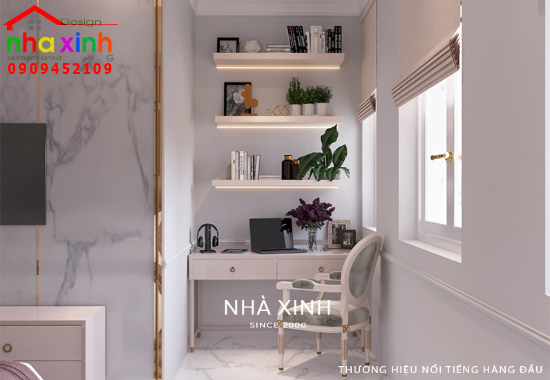 thiết kế nội thất dinh thự Pháp