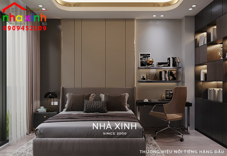 Nội thất phòng ngủ đẹp sang trọng phô diễn đẳng cấp và cá tính của gia chủ