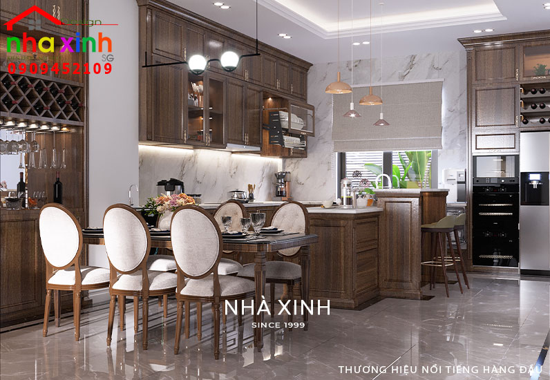 Nội thất ưu tiên sử dụng với chất liệu gỗ tự nhiên 