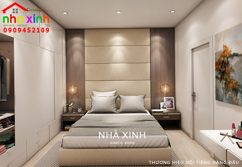 Thiết kế phòng ngủ thứ 2 toát lên vẻ đẹp thanh lịch và lôi cuốn