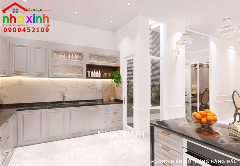 Thiết kế không gian mở mang lại không khí thoáng đãng thoải mái cho các thành viên sinh hoạt