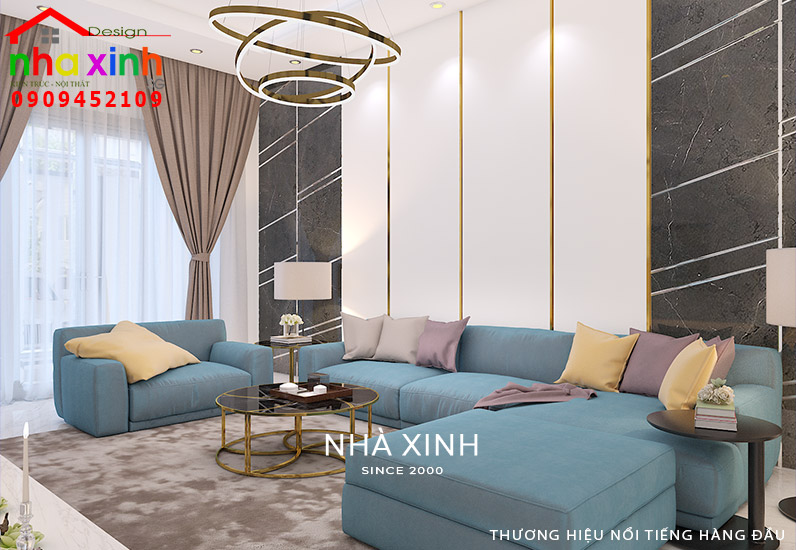 Bố trí màu sắc đa dạng và cuốn hút tạo điểm nhấn mới lạ cho không gian