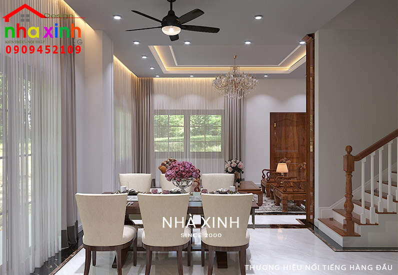 Nội thất phòng bếp toát lên vẻ đẹp quý phái cực kỳ quyến rũ