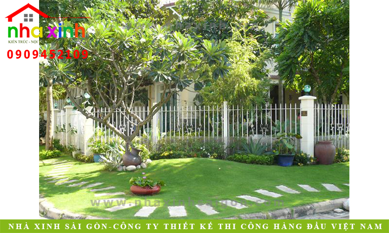 tieu canh truoc nha