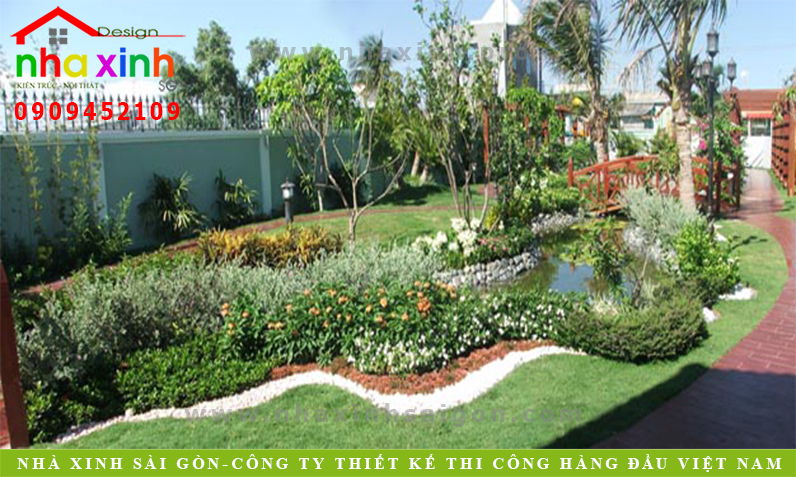 biet thu hien dai co san vuon