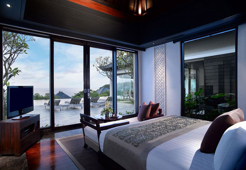 Phòng ngủ resort Banyan view đẹp