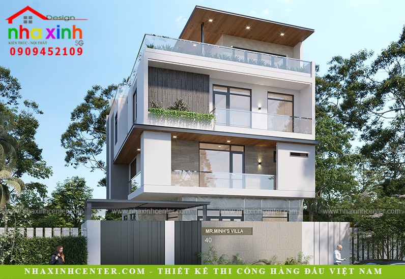 Thiết kế biệt thự hiện đại mặt tiền 10m tại Quảng Ninh Future Home #31 Thiết kế biệt thự hiện đại mặt tiền 10m tại Quảng Ninh Future Home
