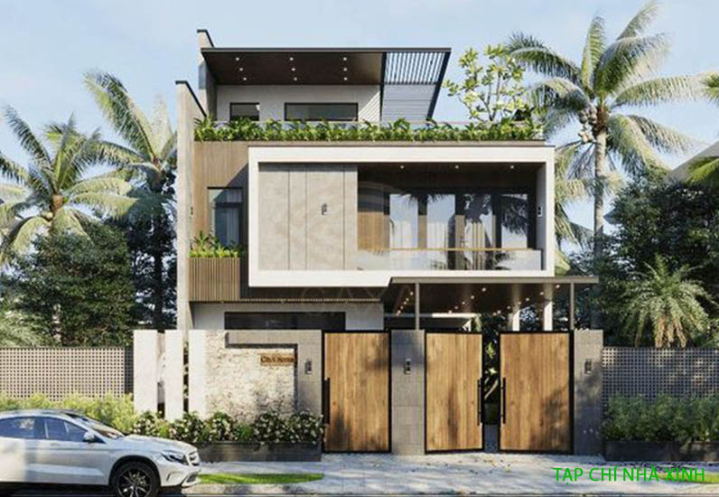 Nhà Phố 8m Có Không Gian Trong Ngoài Thoáng Đãng | NP-148