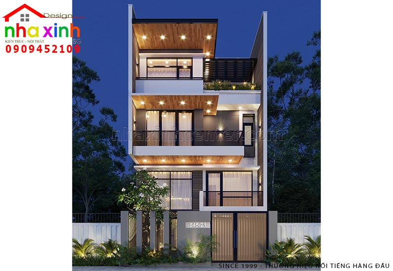 Thiết Kế Nhà Phố 7m | Anh Cảnh | Tân Phú | NP-212