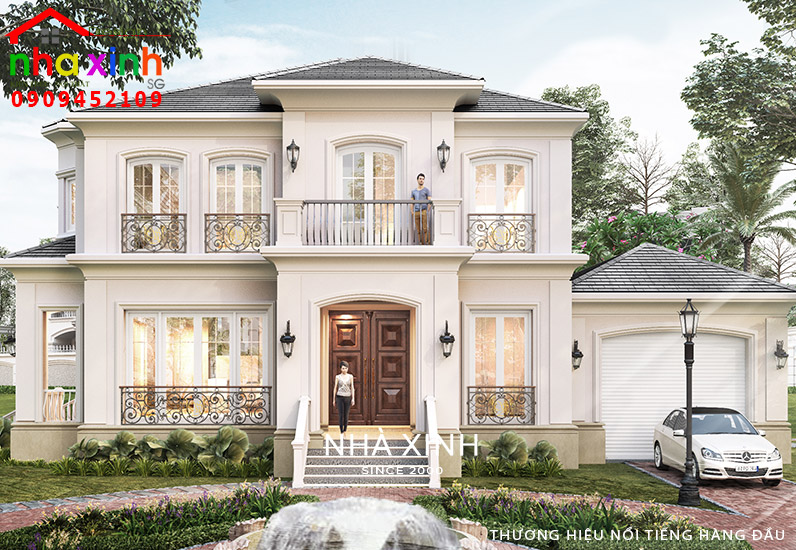 999 Mẫu Thiết Kế Biệt Thự Đẹp Sang Trọng 2023 - Thương Hiệu 20 Năm