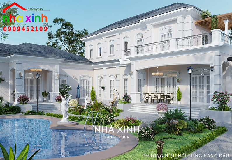 999 Mẫu Thiết Kế Biệt Thự Đẹp Sang Trọng 2023 - Thương Hiệu 20 Năm