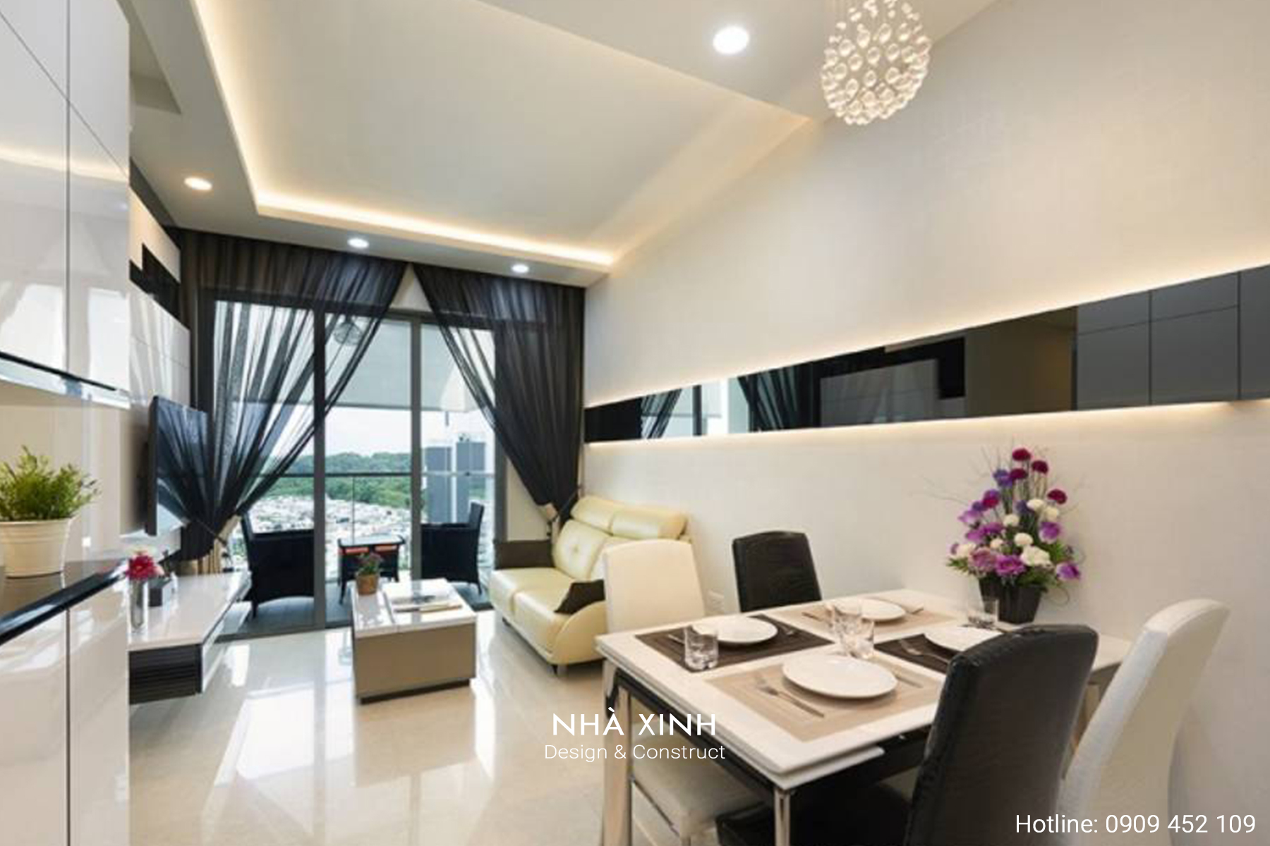 Nội Thất Căn Hộ Masteri Cao Cấp 1 Phòng Ngủ | NT-131