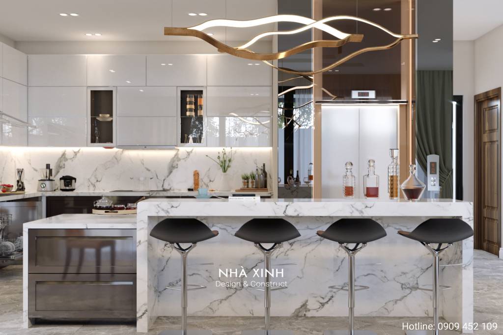 Thiết Kế Nội Thất Biệt Thự 3 Tầng | Ông Lương | NT-133