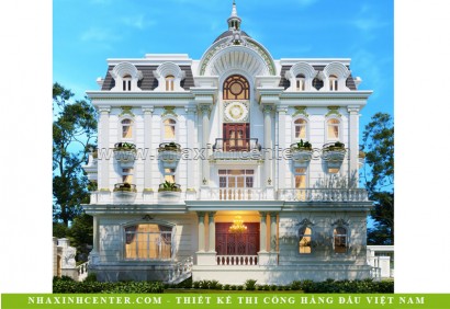 Biệt Thự Cổ Điển Pháp 4 Tầng | Cô Kim Hiền | Quận 2 | BT-202
