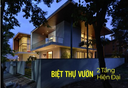 Mẫu Biệt Thự Vườn Hiện Đại 2 Tầng | Anh Phú GĐ Thủy Sản | BT-160