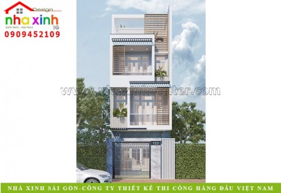 Mẫu Nhà Phố Mặt Tiền Quận 12 | Ông Trọng | NP-108