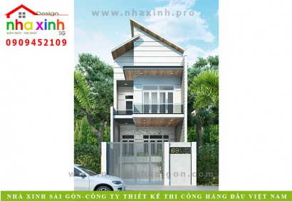 Mẫu Nhà Phố Đẹp Anh Hoàng Bình Dương | NP-190