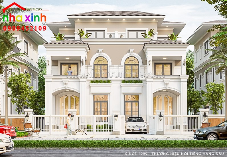Mẫu Biệt Thự Tân Cổ Điển Pháp 2019 Quận 9